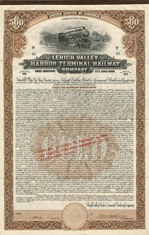 Lehigh Valley Harbor Terminal Railway Co.